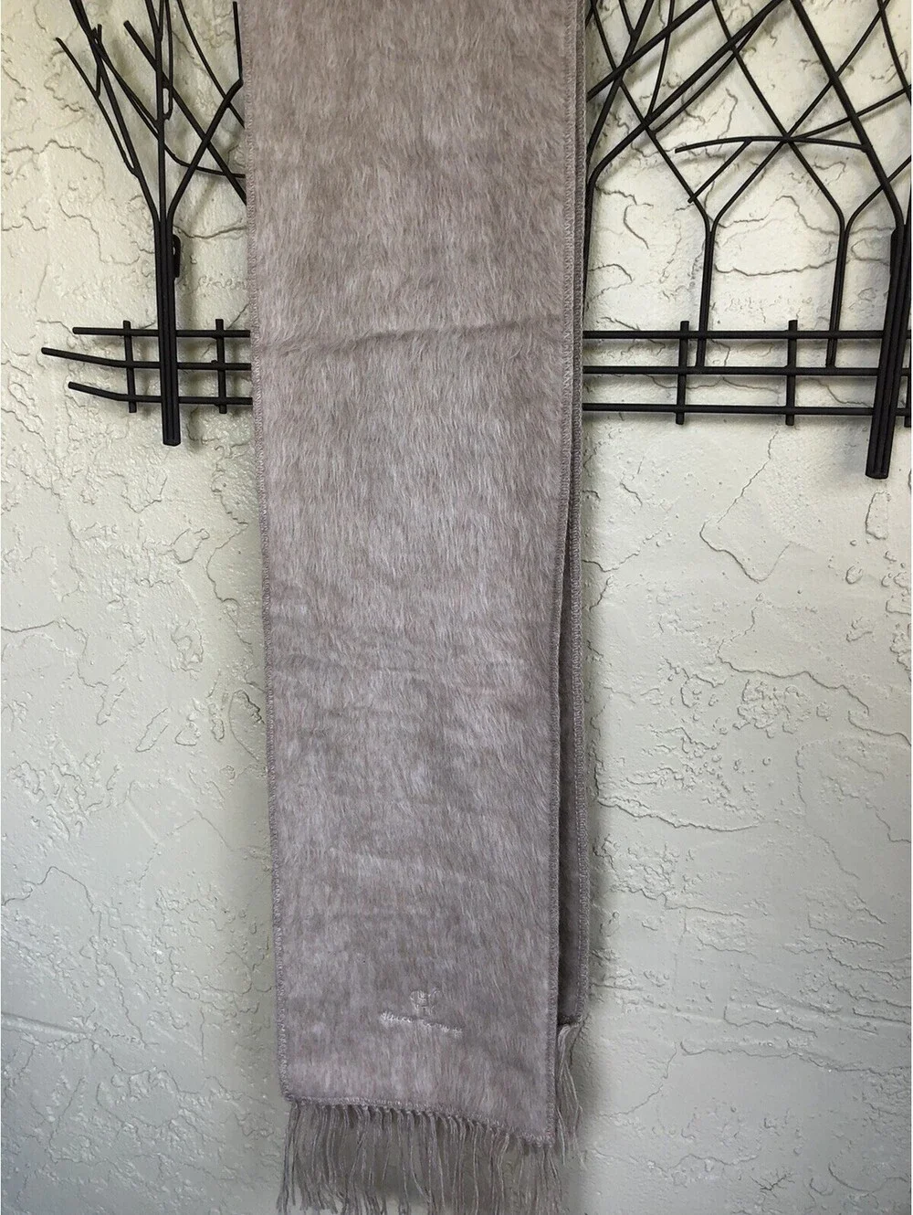Alpaca Camargo Tan Beige Scarf Winter One Size Great Condition.